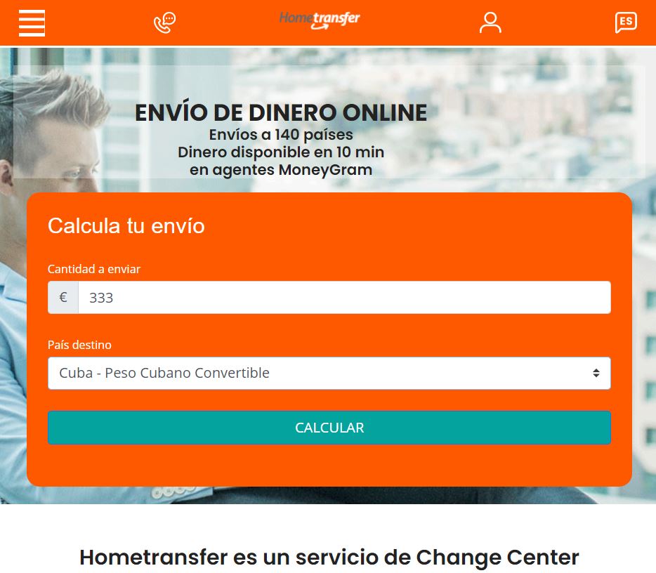 Enviar dinero online a Cuba con Hometransfer